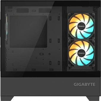 Корпус Gigabyte GB-C201P черный без БП mATX 6x120mm 3x140mm 2xUSB3.0 audio bott PSU - купить недорого с доставкой в интернет-магазине