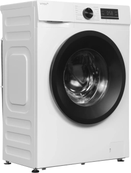 Стиральная машина Vitek VT-WSE6001 класс: A+++ загр.фронтальная макс.:6кг белый инвертор - купить недорого с доставкой в интернет-магазине