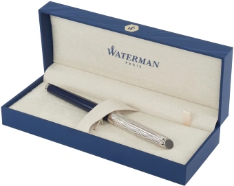 Ручка роллер Waterman Hemisphere L`Essence du Bleu (2166469) LaqBlue CT F черн. черн. подар.кор. - купить недорого с доставкой в интернет-магазине