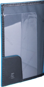 Обложка для документов Piquadro Blue Square PP5256B2/BLU2 синий натур.кожа - купить недорого с доставкой в интернет-магазине