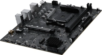 Материнская плата MSI PRO B550M-B Soc-AM4 AMD B550 2xDDR4 mATX AC`97 8ch(7.1) GbLAN RAID+HDMI+DP - купить недорого с доставкой в интернет-магазине