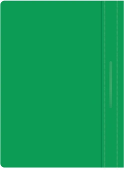 Папка-скоросшиватель Silwerhof Eco SE-PSE20/GRN A4 прозрач.верх.лист пластик зеленый 0.11/0.13 - купить недорого с доставкой в интернет-магазине