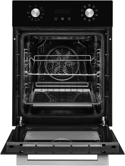 Духовой шкаф Электрический Monsher MOE 4592 черный/нержавеющая сталь - купить недорого с доставкой в интернет-магазине