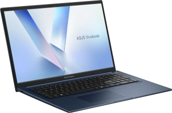 Ноутбук Asus Vivobook 17 X1704MA-AU010 Core 5 320 16Gb SSD512Gb Intel Graphics 17.3" IPS FHD (1920x1080) без ОС blue WiFi BT Cam (90NB17V2-M000Y0) - купить недорого с доставкой в интернет-магазине