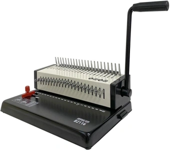 Переплетчик Office Kit B2116 A4/перф.13л.сшив/макс.450л./пластик.пруж. (4.5-45мм) - купить недорого с доставкой в интернет-магазине