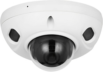 Камера видеонаблюдения IP Dahua DH-IPC-HDBW3241F-AS-0280B-S2 2.8-2.8мм цв. корп.:белый (DH-IPC-HDBW3241FP-AS-0280B-S2) - купить недорого с доставкой в интернет-магазине