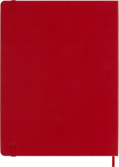 Блокнот Moleskine CLASSIC QP090F2 XLarge 190х250мм 192стр. линейка твердая обложка красный - купить недорого с доставкой в интернет-магазине