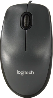 Мышь Logitech M90 серый оптическая 1000dpi USB 2but (910-001793) - купить недорого с доставкой в интернет-магазине