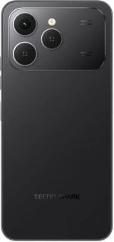 Смартфон Tecno Spark 40 256Gb 8Gb черный моноблок 3G 4G 2Sim 6.67" 720x1600 Android 15 50Mpix 802.11 a/b/g/n/ac/ax NFC GPS GSM900/1800 GSM1900 Protect FM microSD max1024Gb - купить недорого с доставкой в интернет-магазине
