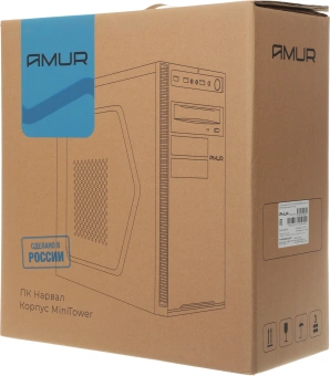 ПК Amur Нарвал B7I21 АМУЕ.466219.002 MT i3 12100 (3.3) 16Gb SSD256Gb UHDG 730 FreeDOS GbitEth 400W мышь клавиатура черный (RUS) (АМУЕ.466219.002 2147002) - купить недорого с доставкой в интернет-магазине