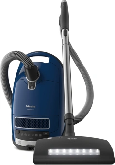 Пылесос Miele Complete C3 Parquet Marine blue PowerLine 890Вт синий/черный - купить недорого с доставкой в интернет-магазине