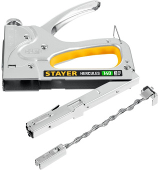 Степлер ручной Stayer Hercules-140 скобы тип 140 (6-16 мм) гвозди тип 300 / 500 - купить недорого с доставкой в интернет-магазине