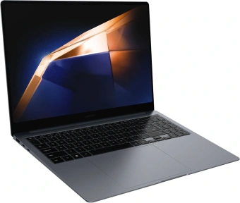Ноутбук Samsung Galaxy Book 4 Pro NP960 Core Ultra 7 155U 16Gb SSD512Gb Intel Arc 16" AMOLED Touch 3K (2880x1800) Windows 11 Home English grey WiFi BT Cam (NP960XGK-LG7IN) - купить недорого с доставкой в интернет-магазине