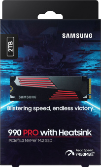 Накопитель SSD Samsung PCIe 4.0 x4 2TB MZ-V9P2T0CW 990 Pro M.2 2280 - купить недорого с доставкой в интернет-магазине