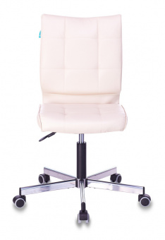 Кресло Бюрократ CH-330M бежевый Orion-10 эко.кожа крестов. металл хром - купить недорого с доставкой в интернет-магазине