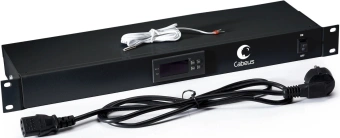 Панель вентиляторная Cabeus (JG01-BK) с термостатом черный - купить недорого с доставкой в интернет-магазине