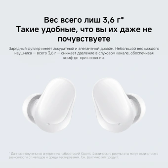 Гарнитура внутриканальные Xiaomi Redmi Buds 6 Play синий беспроводные bluetooth в ушной раковине (BHR9283GL) - купить недорого с доставкой в интернет-магазине