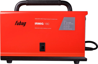 Сварочный полуавтомат Fubag IRMIG 180 + FB 250 инвертор MIG-MAG/ММА 5.1кВт - купить недорого с доставкой в интернет-магазине