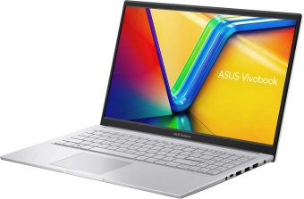 Ноутбук Asus Vivobook 15 X1504ZA-BQ451 Core i5 1235U 8Gb SSD512Gb Intel Iris Xe graphics 15.6" IPS FHD (1920x1080) без ОС silver WiFi BT Cam (90NB1022-M01P00) - купить недорого с доставкой в интернет-магазине
