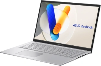 Ноутбук Asus Vivobook 17 X1704VA-AU1107 Core 7 150U 16Gb SSD1Tb Intel Graphics 17.3" IPS FHD (1920x1080) без ОС silver WiFi BT Cam (90NB13X1-M00MT0) - купить недорого с доставкой в интернет-магазине