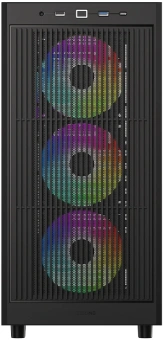 Корпус ID-Cooling Ware 510 черный без БП ATX 7x120mm 5x140mm 1xUSB2.0 1xUSB3.0 audio bott PSU - купить недорого с доставкой в интернет-магазине