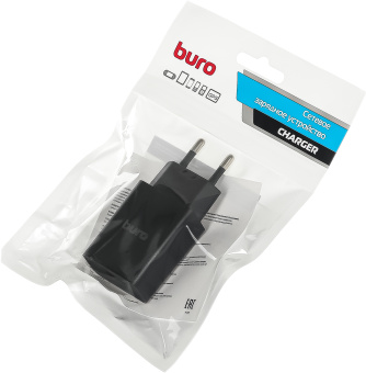 Сетевое зар./устр. Buro BUWA1 10.5W 2.1A USB-A черный (BUWA10S100BK) - купить недорого с доставкой в интернет-магазине