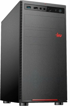 ПК IRU Corp 510 TWR i5 10400 (2.9) 8Gb 1Tb 7.2k UHDG 630 Windows 10 Professional 64 GbitEth 500W kb мышь клавиатура черный (1919445) - купить недорого с доставкой в интернет-магазине