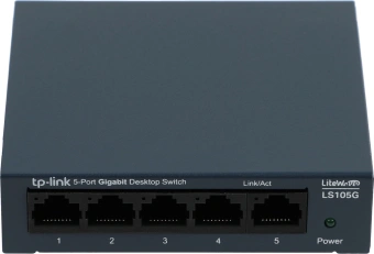 Коммутатор TP-Link LS105G (L2) 5x1Гбит/с неуправляемый - купить недорого с доставкой в интернет-магазине