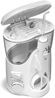 Ирригатор Waterpik WP-160 Ultra Plus импульсн. 7насад. белый - купить недорого с доставкой в интернет-магазине