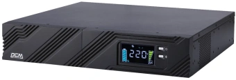 Источник бесперебойного питания Powercom Smart King Pro+ SPR-1000 LCD 800Вт 1000ВА черный - купить недорого с доставкой в интернет-магазине