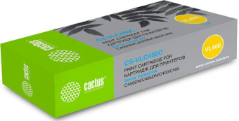 Картридж лазерный Cactus CS-VLC400CRU 106R03534 голубой (8000стр.) для Xerox VersaLink C400DN/C405DN/C400/405/C400N/C405N/ - купить недорого с доставкой в интернет-магазине