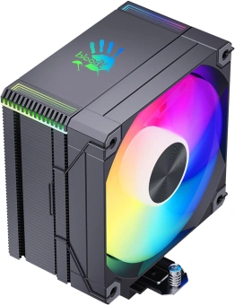 Устройство охлаждения(кулер) Bloody AC-12 ARGB Soc-AM5/AM4/1200/1700/1851 черный 4-pin 14-26dB Al+Cu 230W 582gr Ret (AC-12-ARGB230-BK) - купить недорого с доставкой в интернет-магазине