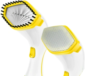 Отпариватель ручной Kitfort КТ-999-4 1600Вт желтый/белый - купить недорого с доставкой в интернет-магазине