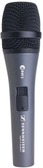 Микрофон проводной Sennheiser E 845-S черный - купить недорого с доставкой в интернет-магазине