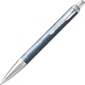 Ручка шариков. Parker IM Premium K318 (CW2143645) Blue Grey CT M син. черн. подар.кор. - купить недорого с доставкой в интернет-магазине