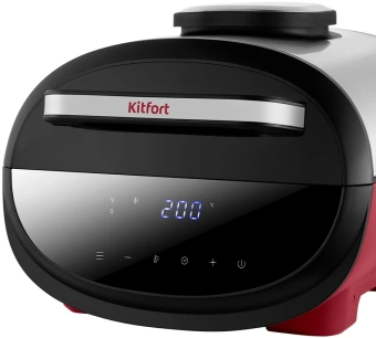 Аэрогриль Kitfort КТ-2295      1700Вт красный/черный - купить недорого с доставкой в интернет-магазине