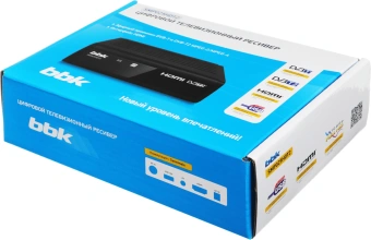 Ресивер DVB-T2 BBK SMP025HDT2 черный - купить недорого с доставкой в интернет-магазине