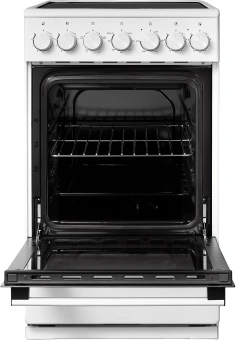 Плита Электрическая Midea MFO-M4E20T4E(WH) белый/черный стеклокерамика (без крышки) - купить недорого с доставкой в интернет-магазине