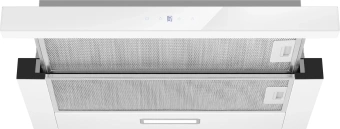 Вытяжка встраиваемая Weissgauff TEL 600 2M Touch белый управление: сенсорное (2 мотора) - купить недорого с доставкой в интернет-магазине