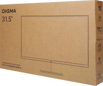 Монитор Digma 31.5" Progress 32P501Q черный IPS LED 5ms 16:9 HDMI матовая 300cd 178гр/178гр 2560x1440 100Hz G-Sync FreeSync DP 2K 6.5кг - купить недорого с доставкой в интернет-магазине