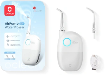 Ирригатор Oclean AirPump A10 W7602 серый - купить недорого с доставкой в интернет-магазине