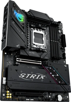 Материнская плата Asus ROG STRIX B850-F GAMING WIFI SocketAM5 AMD B850 4xDDR5 ATX AC`97 8ch(7.1) 2.5Gg RAID+HDMI+DP - купить недорого с доставкой в интернет-магазине
