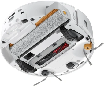 Пылесос-робот Roborock Qrevo Curv 2 Flow 65Вт белый - купить недорого с доставкой в интернет-магазине