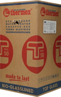 Водонагреватель Thermex Champion TitaniumHeat 50 H Slim 1.5кВт 50л электрический настенный/белый - купить недорого с доставкой в интернет-магазине