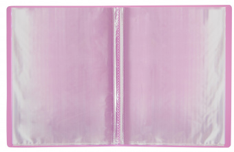 Папка с 10 прозр.вклад. Бюрократ Pastel PAST10PINK A4 пластик 0.5мм торц.карм с бум. встав розовый - купить недорого с доставкой в интернет-магазине
