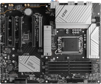 Материнская плата MSI PRO B760-P II Soc-1700 Intel B760 4xDDR5 ATX AC`97 8ch(7.1) 2.5Gg+HDMI+DP - купить недорого с доставкой в интернет-магазине