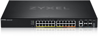 Коммутатор Zyxel NebulaFlex Pro XGS2220-30HP XGS2220-30HP-EU0101F 24x100Mb 24G 2x10G 4SFP 4SFP+ 26PoE 26PoE+ 400W управляемый - купить недорого с доставкой в интернет-магазине