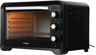 Мини-печь Hyundai MIO-HY095 45л. 2000Вт черный - купить недорого с доставкой в интернет-магазине