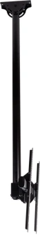 Кронштейн для телевизора Arm Media LCD-3000 черный 32"-90" макс.55кг потолочный поворот и наклон - купить недорого с доставкой в интернет-магазине