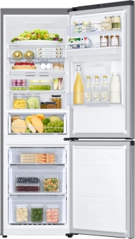 Холодильник Samsung RB34C632ESA/EF 2-хкамерн. графит инвертер - купить недорого с доставкой в интернет-магазине